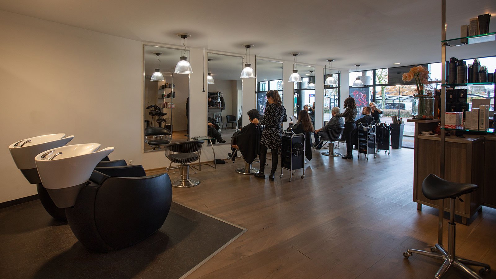 Modern barbershop